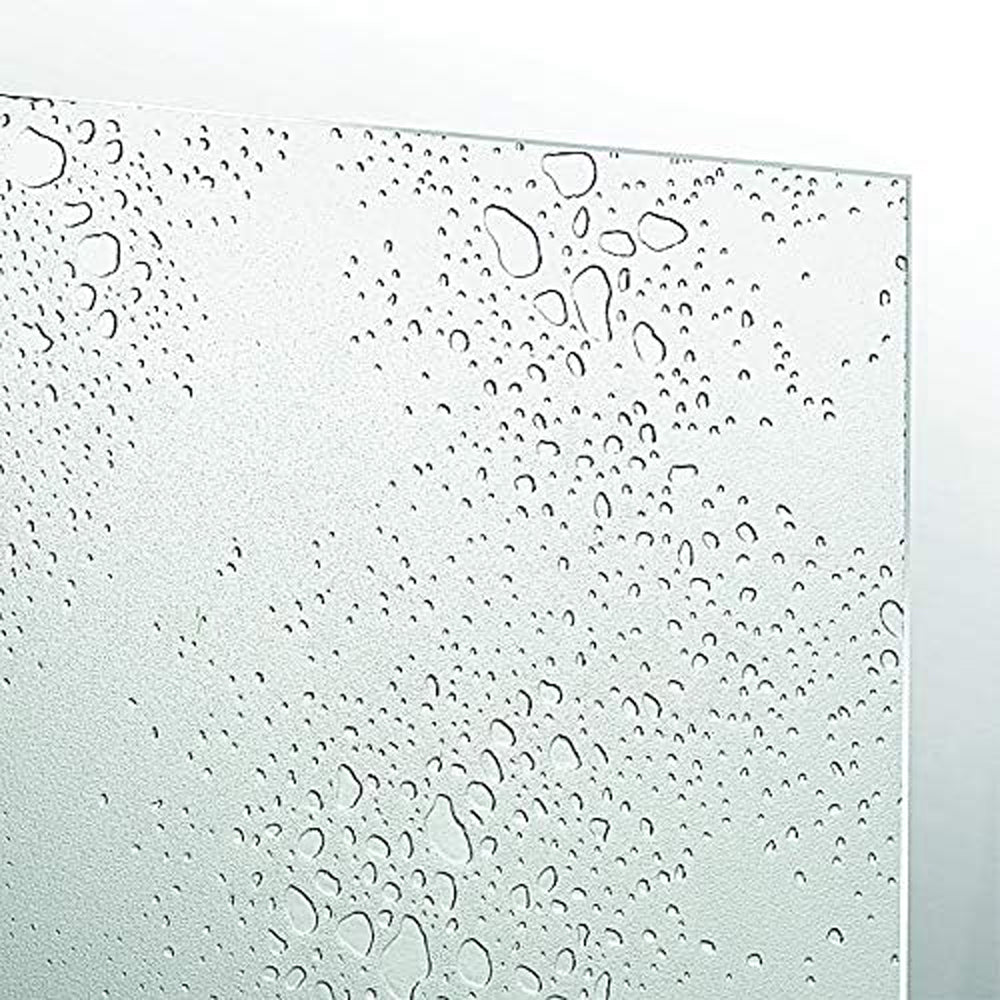Box doccia angolare estensibile reversibile con profili in alluminio h185 cm e pannelli a scorrimento in acrilico effetto bollicine