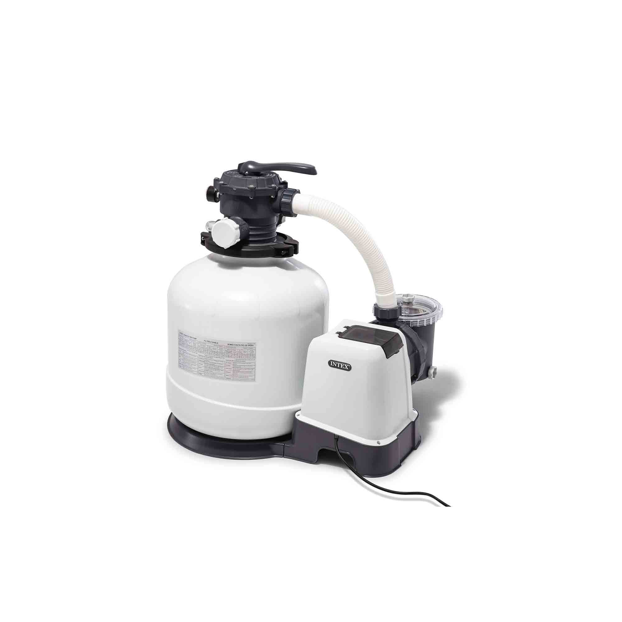 Pompe de filtration à sable pour piscines jusqu'à 80 242 litres INTEX26652 