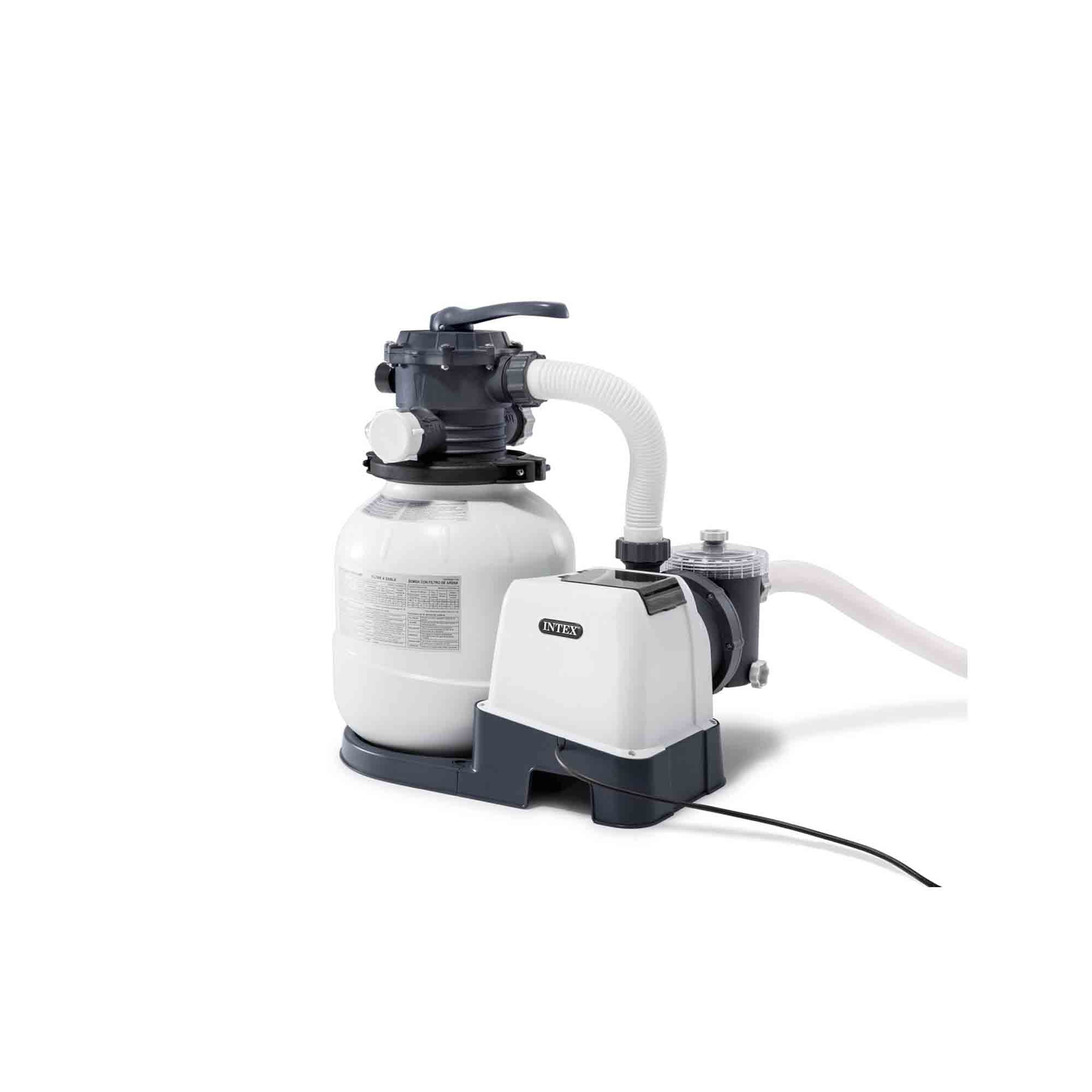 Pompe de filtration à sable pour piscines jusqu'à 45 420 litres INTEX26646 