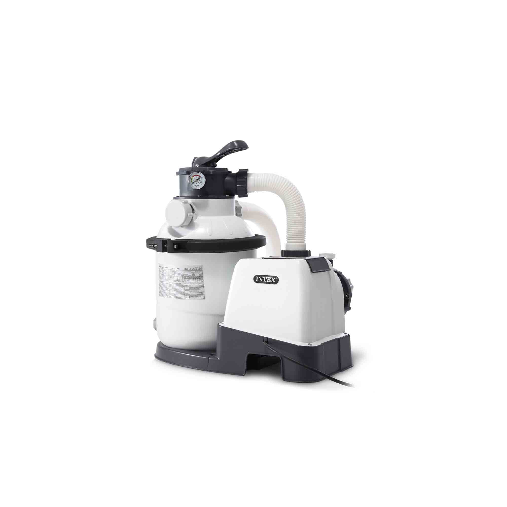 Pompe de filtration à sable pour piscines jusqu'à 12 422 litres INTEX26644 