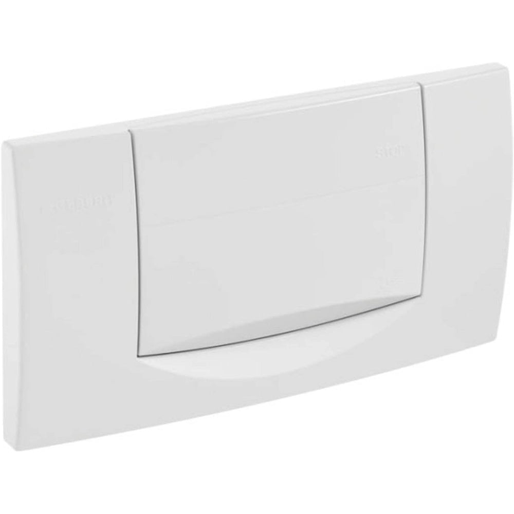 Placca di comando monotasto per cassette di risciacquo a incasso 34x18.5x3.9 cm