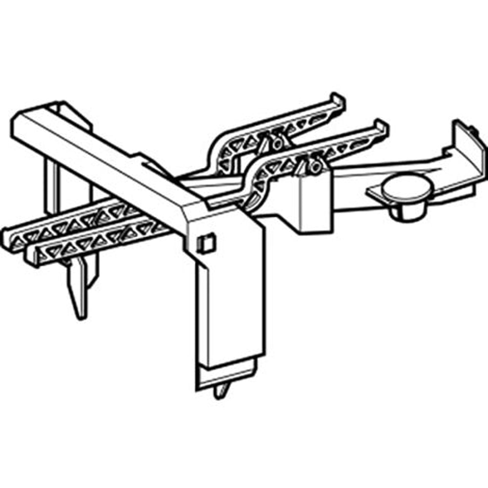 Supporto per leve ideale per cassette esterne WC ap140