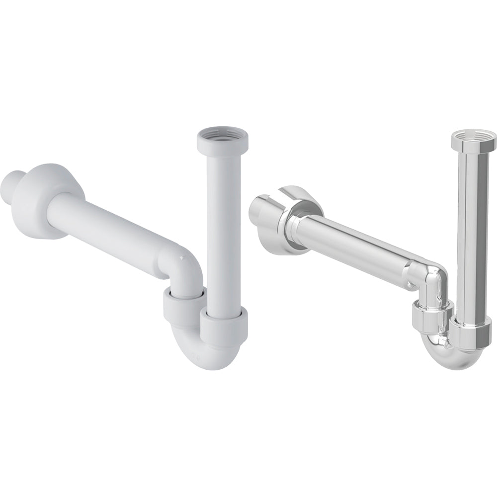 Sifone per bidet orientabile diametro 4 cm con attacco 1"1/4