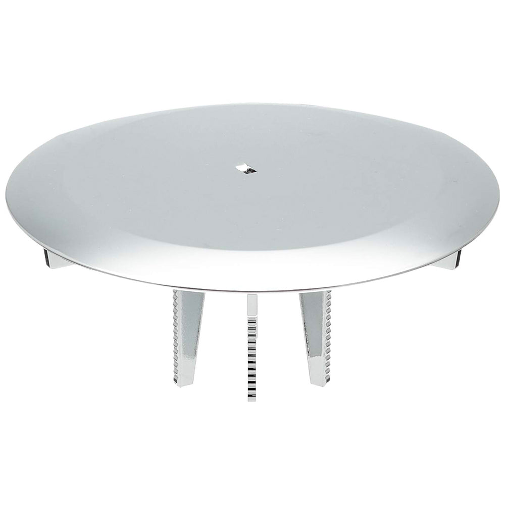 Tappo cromato universale per piletta doccia diametro 9 cm