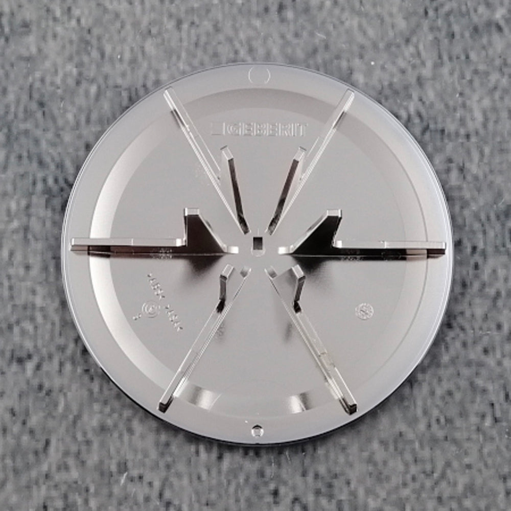Tappo cromato universale per piletta doccia diametro 9 cm