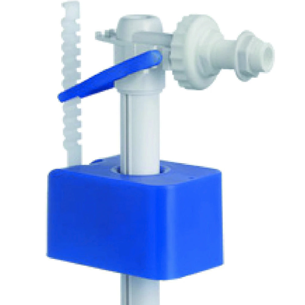 Kit di scarico per cassetta wc alta con galleggiante blu rambo 3/8"