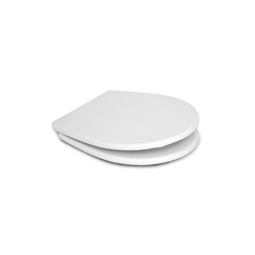 Sedile wc bianco colato con chiusura normale copriwater Arianna