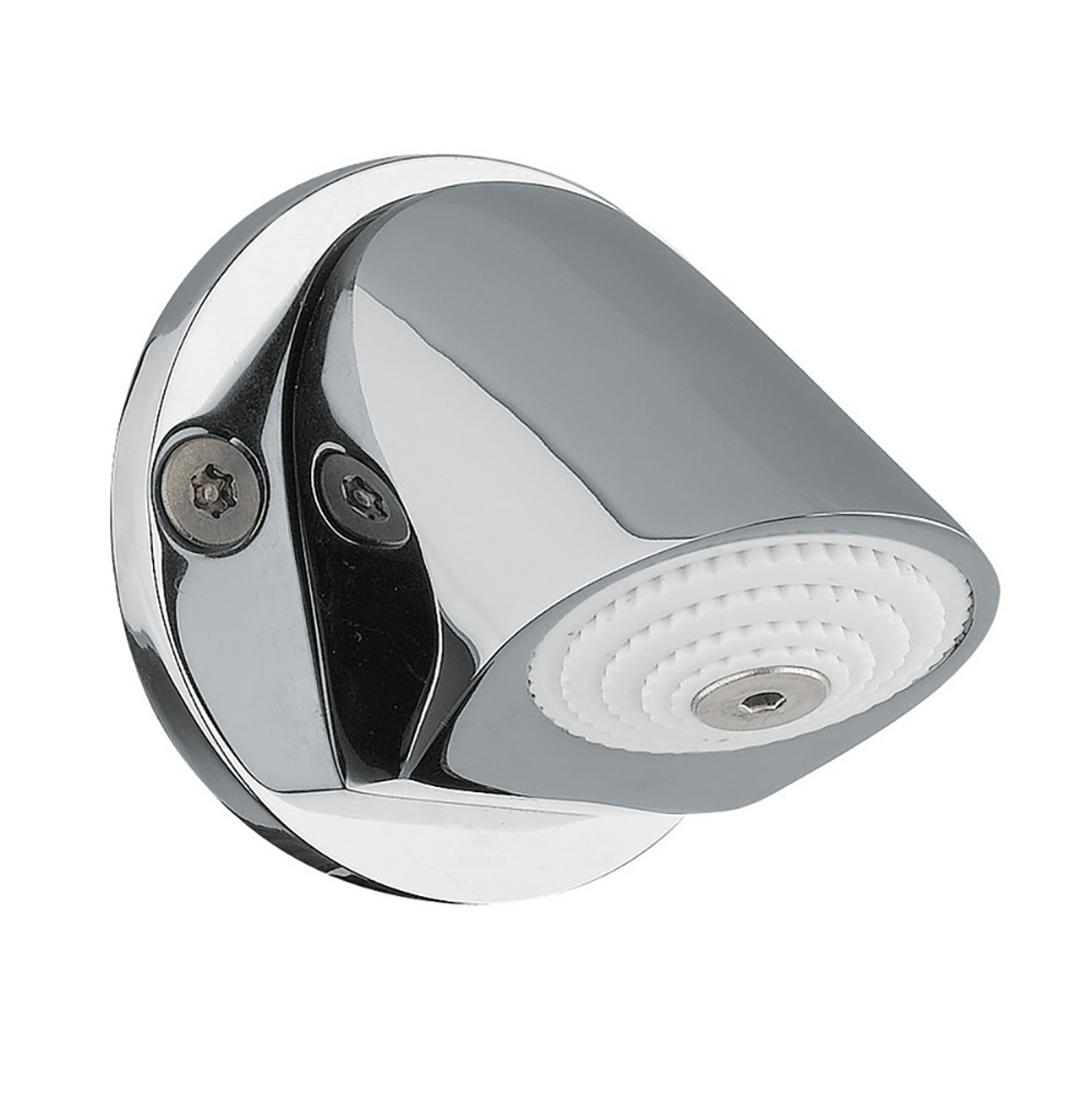 Soffione doccia antivandalo in ottone cromato