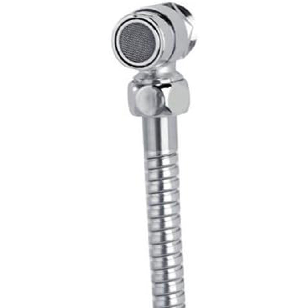 Kit doccetta e flessibile per lavabo 150 cm cromo