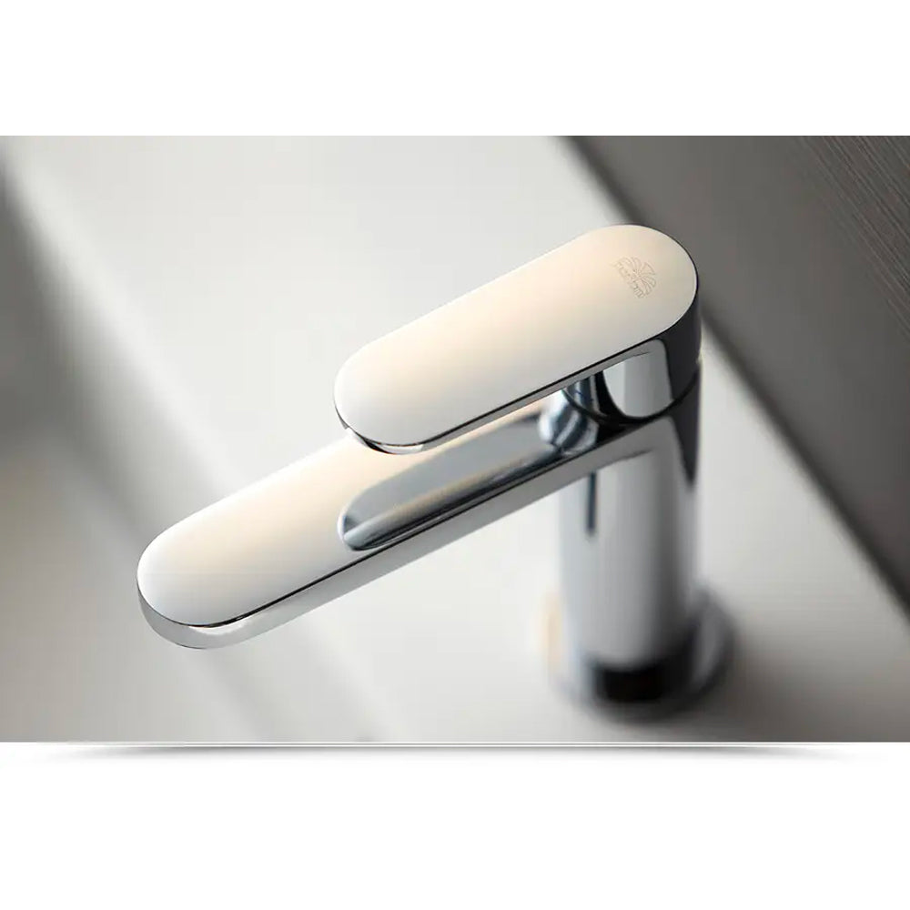 Miscelatore bidet cromato con scarico automatico 1"1/4