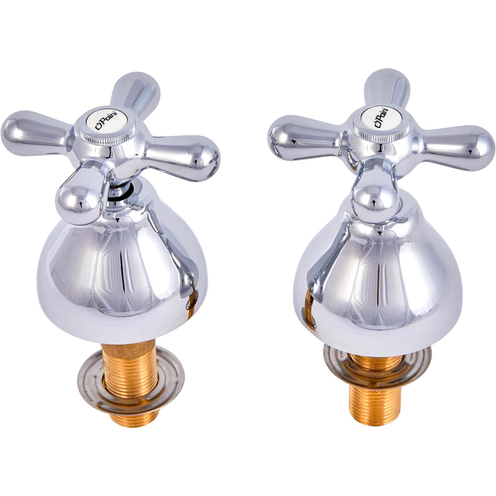 Batteria miscelatore bidet cromo con 3 fori liberty
