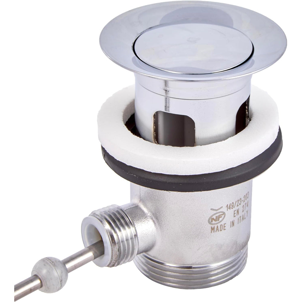 Batteria miscelatore bidet cromo con 3 fori liberty