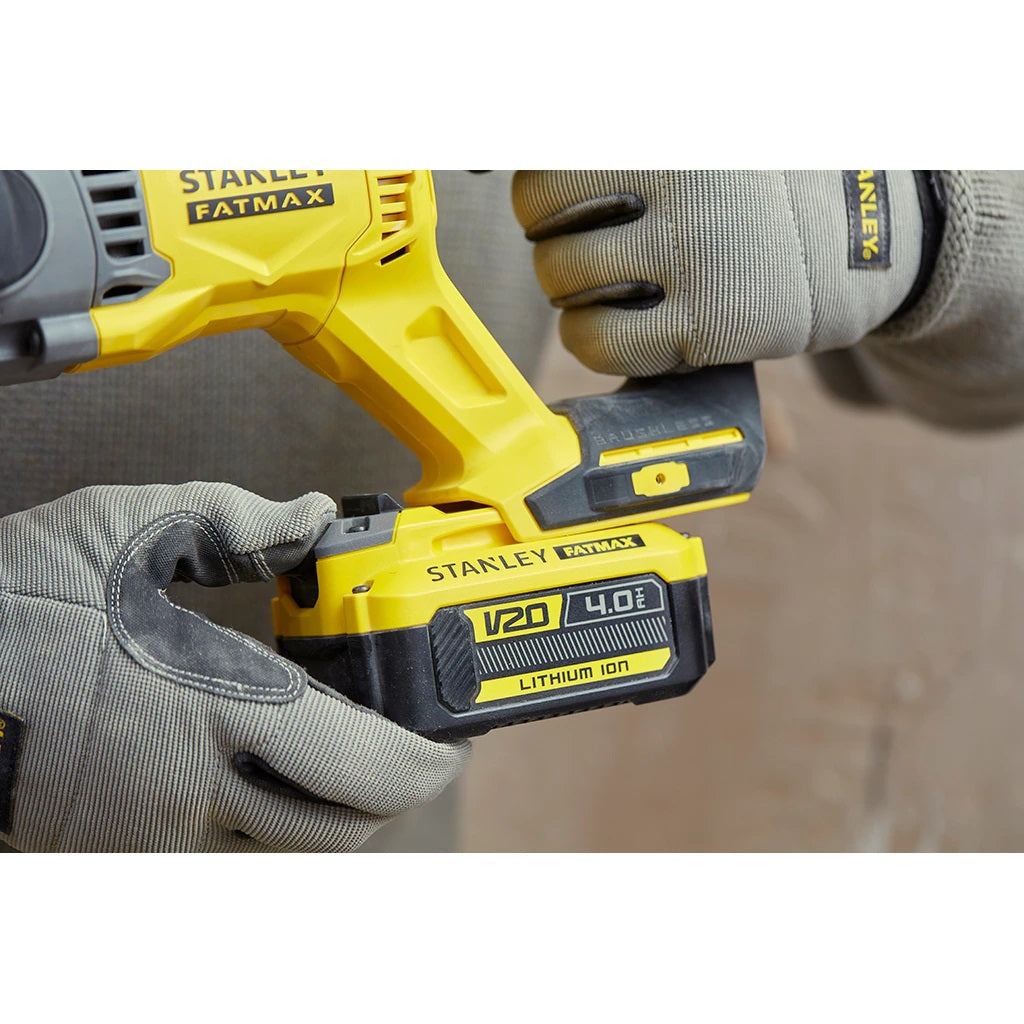 Trapano Tassellatore SDS plus V20 18V 4.0Ah STANLEY FATMAX FMCH900M22