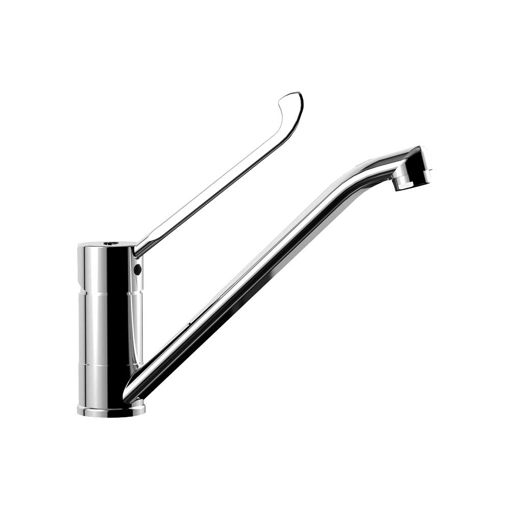 Miscelatore lavello monoforo con leva clinica