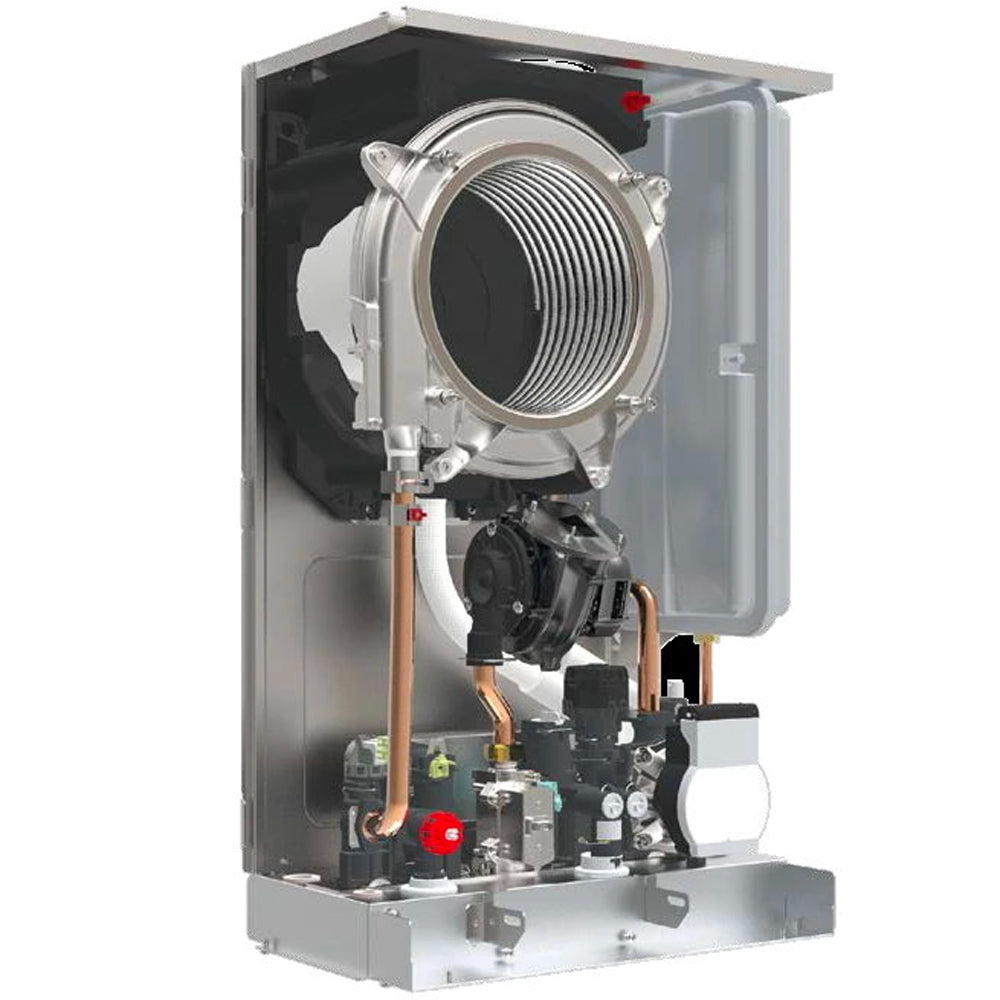 Caldaia a condensazione Istantanea 24 Kw A con sistema di protezione fumi gpl e metano Bluehelix Alpha 28 C