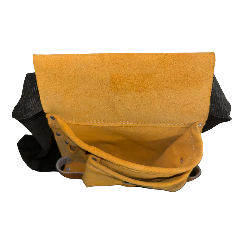Sac à outils de menuisier en cuir avec porte-marteau Brixo