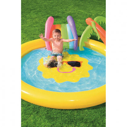 Piscine gonflable Isola del Sole avec toboggan Bestway 53071