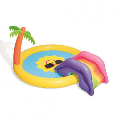 Piscine gonflable Isola del Sole avec toboggan Bestway 53071