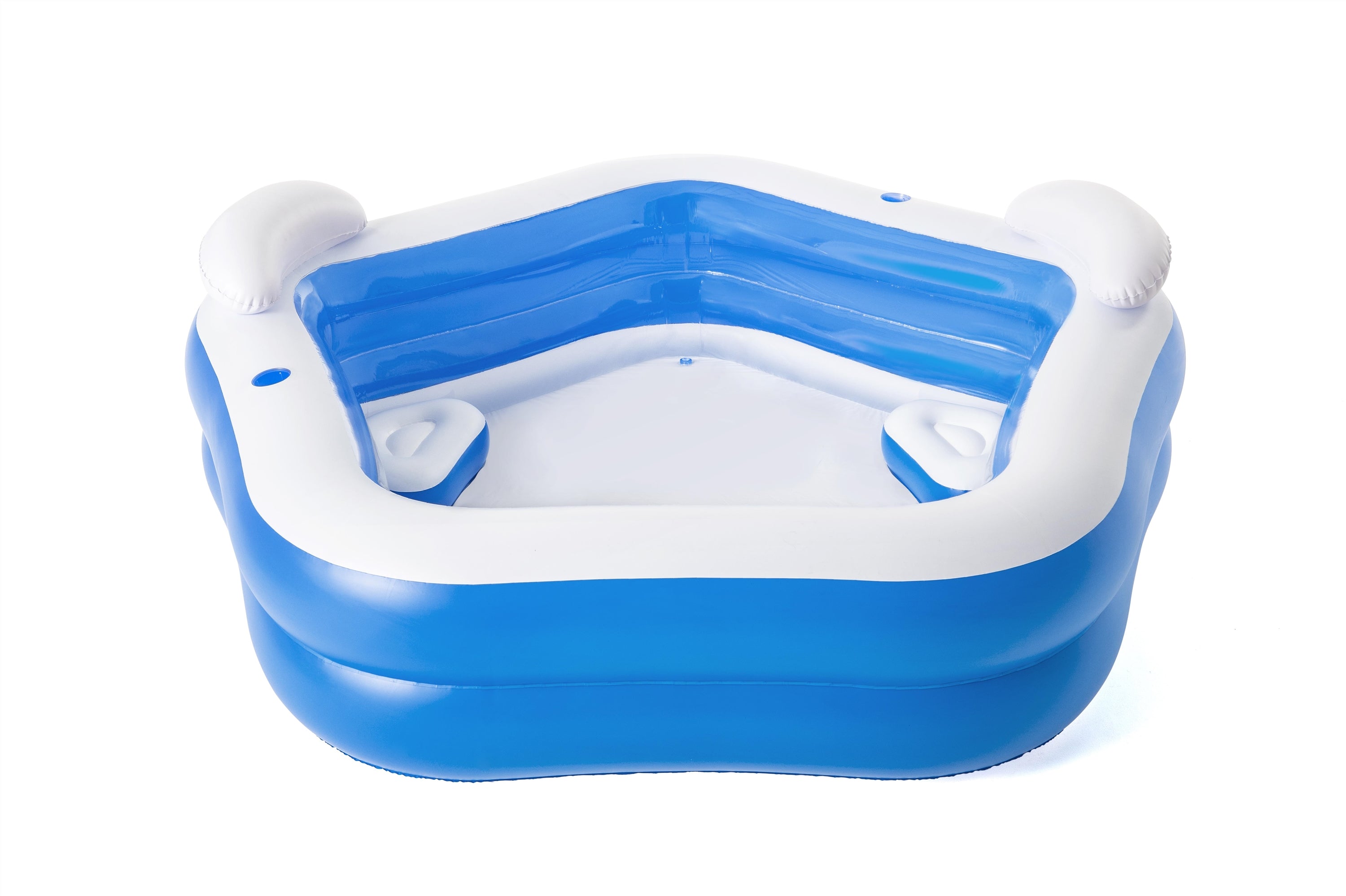 Piscine gonflable avec sièges et appui-tête 213x206 cm Bestway 54153
