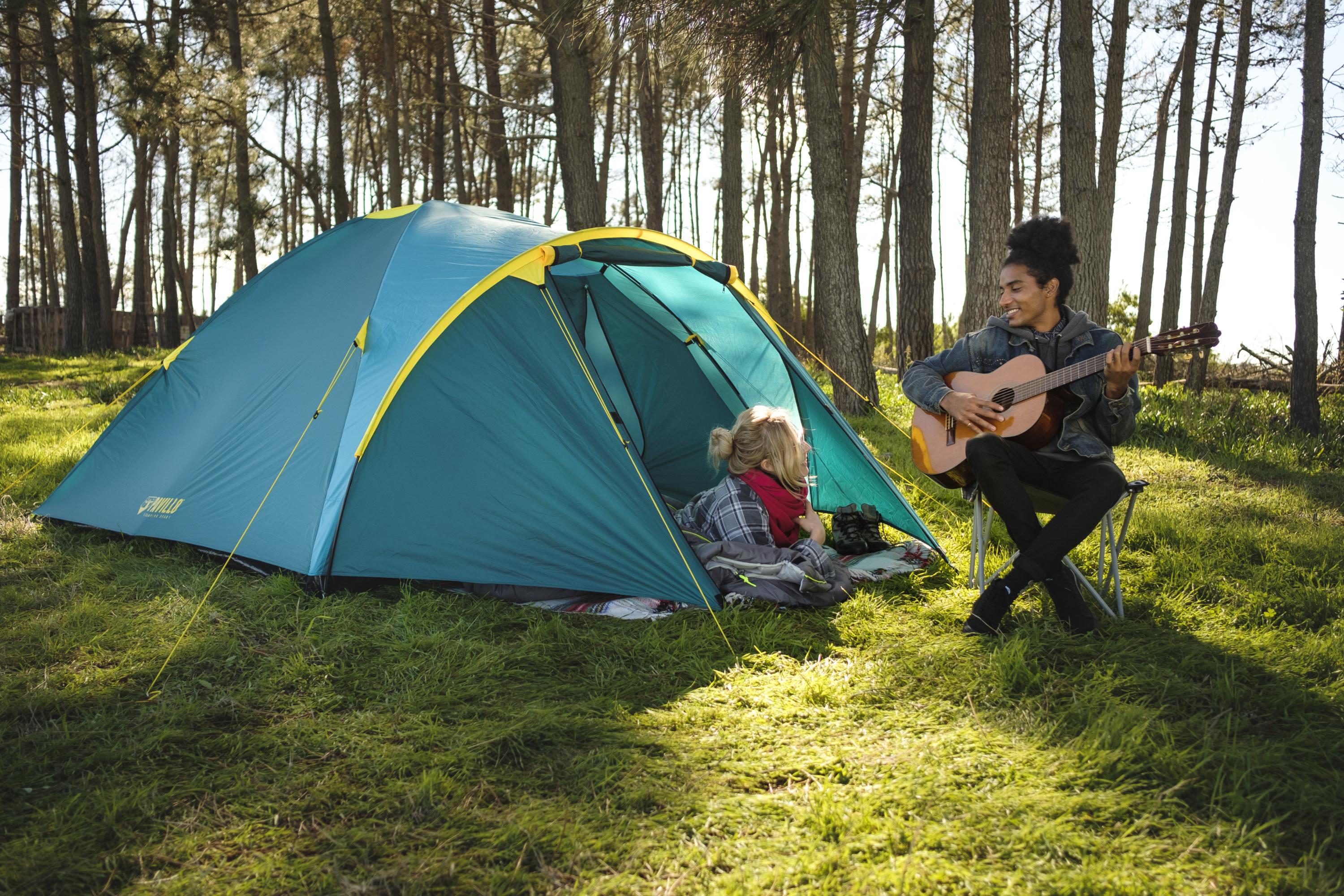 Cool Mount Pavillo Tente de camping pop-up Igloo pour 4 personnes Bestway 68091