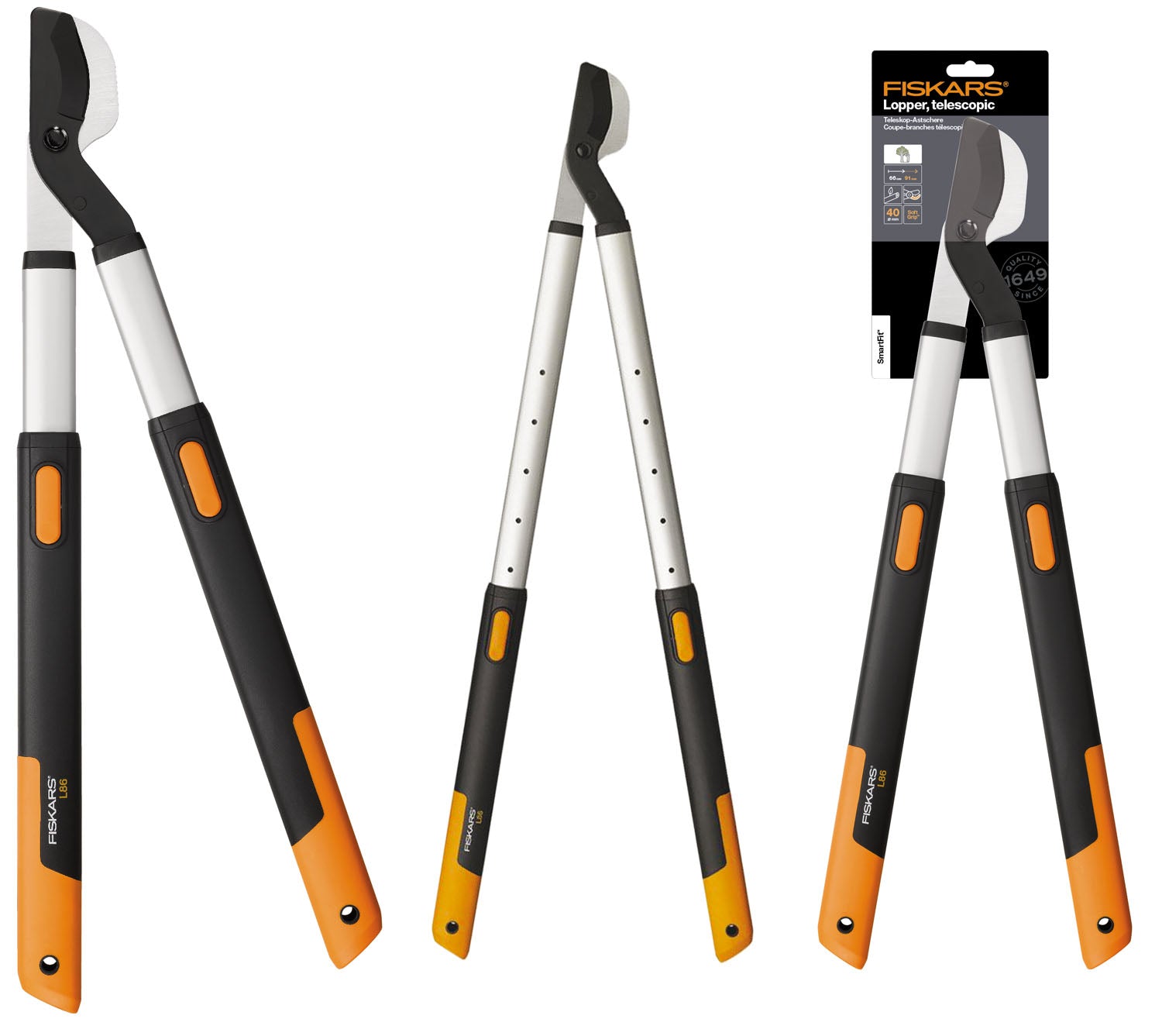 Coupe-branches télescopique FISKARS Smartfit ByPass L86