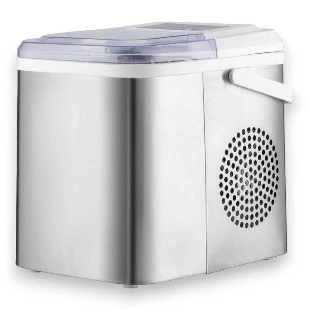 Machine à glace domestique avec récipient de 63 pièces et cycle de cubes de 6 à 9 minutes 110 Watt 37x29x35 cm
