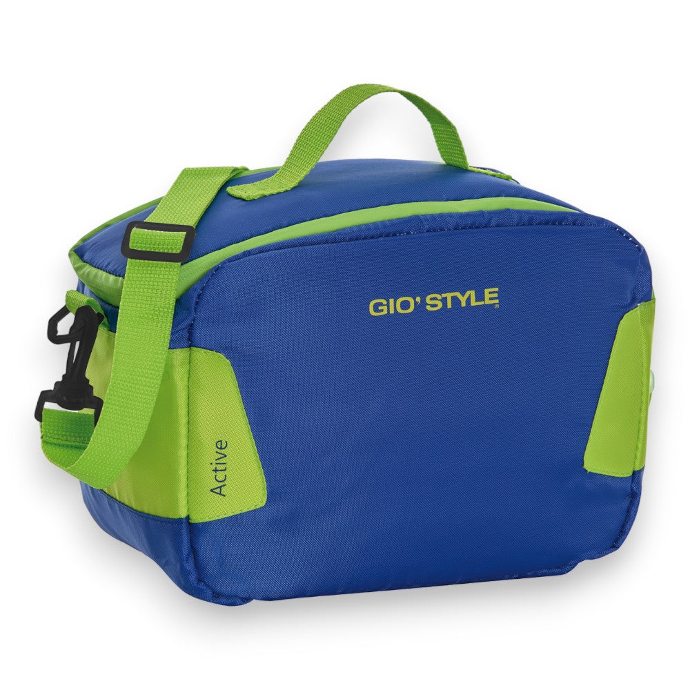Sac à lunch actif 7 litres avec fermeture éclair étanche pour la plage et la mer 15x25x18,35 cm GiòStyle 