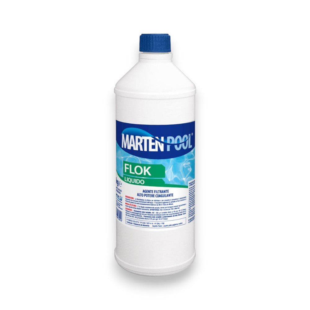 Floculant liquide pour piscines et troubles de l'eau 1 kg