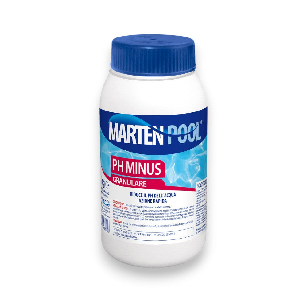 Correcteur régulateur de PH - granulé 1 kg pour piscine 