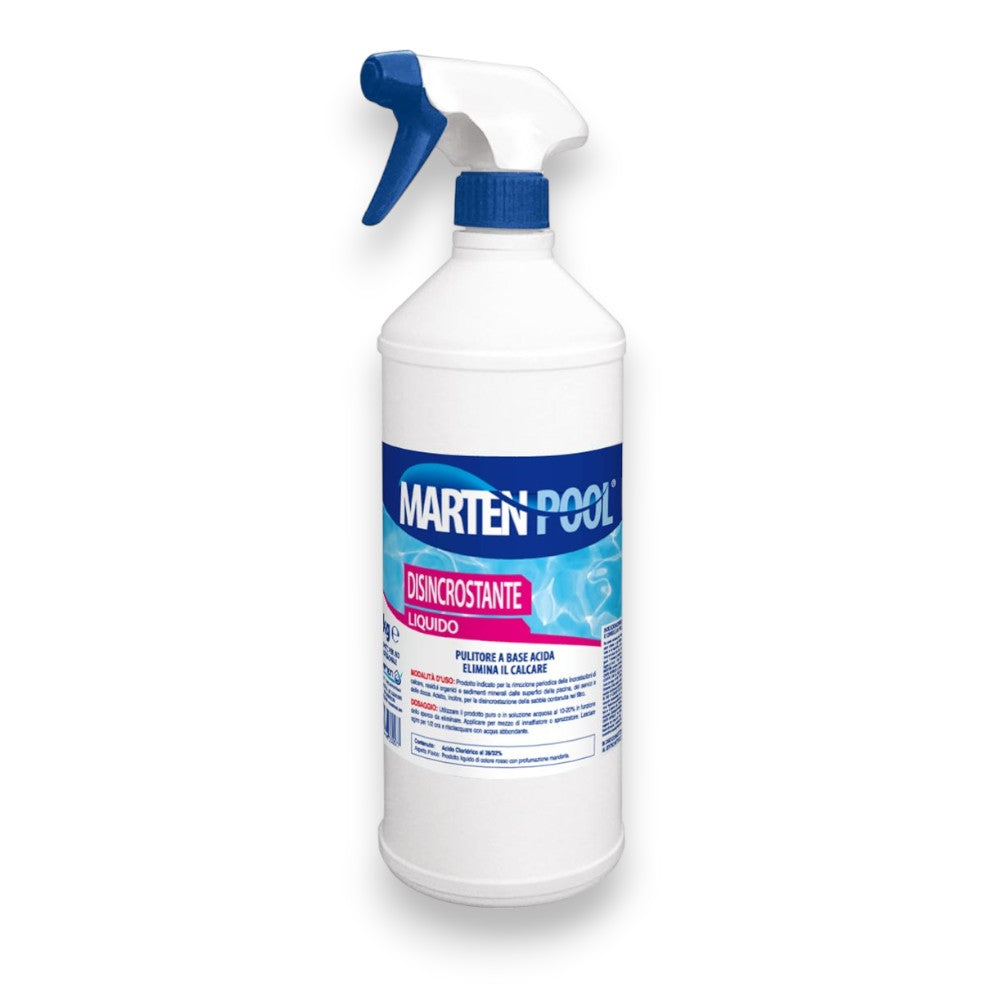 Spray dégraissant liquide pour graisse et saleté dans les piscines 1 lt