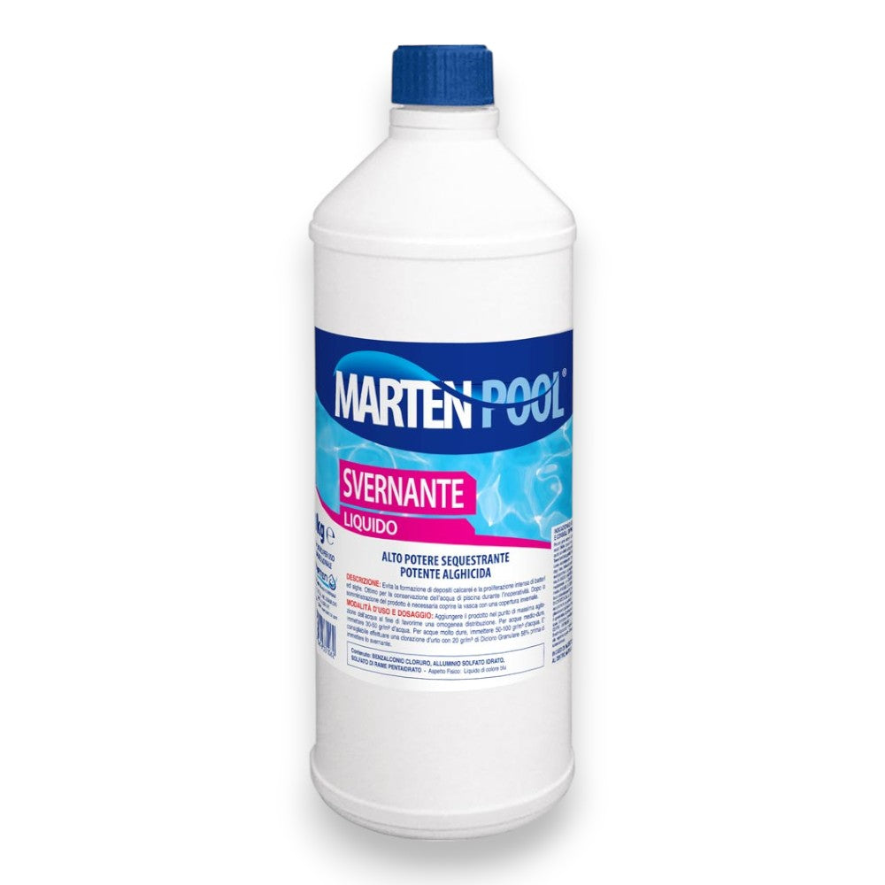 Winterisant liquide pour conserver l'eau de piscine pendant l'inactivité 1 lt