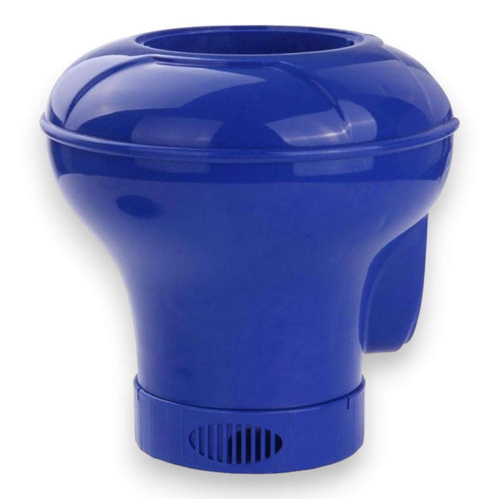 Distributeur flottant avec thermomètre de piscine