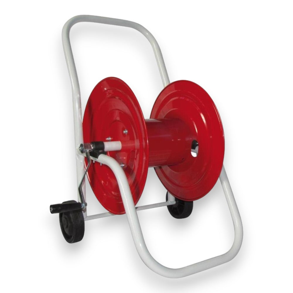 Chariot enrouleur lourd pour tuyau d'arrosage en acier galvanisé G41