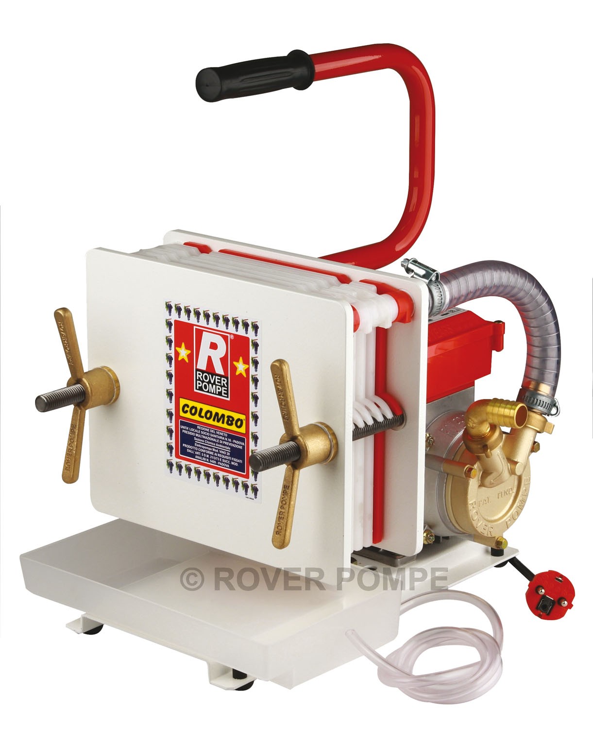 Pompa filtrante 6 strati per alimenti bevande 340 W - Colombo 6 - 490000 - ROVER