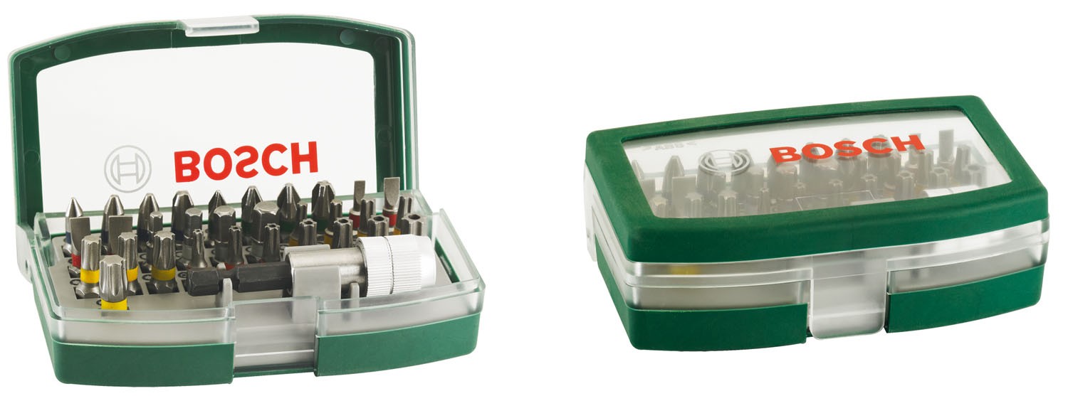 Jeu d'embouts Bosch Rainbow 32 ​​pièces.