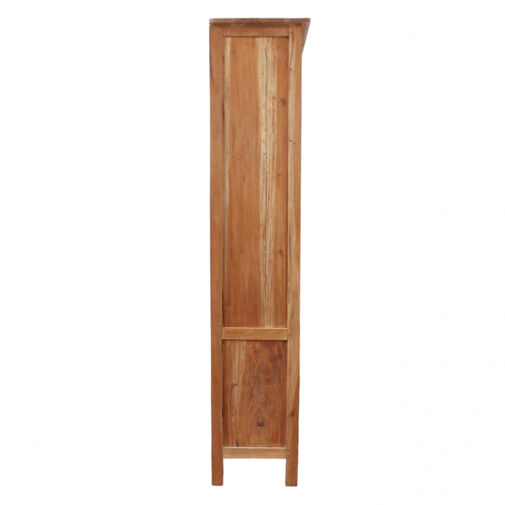 Mobile libreria in legno di mogano 80x40xH190 cm David