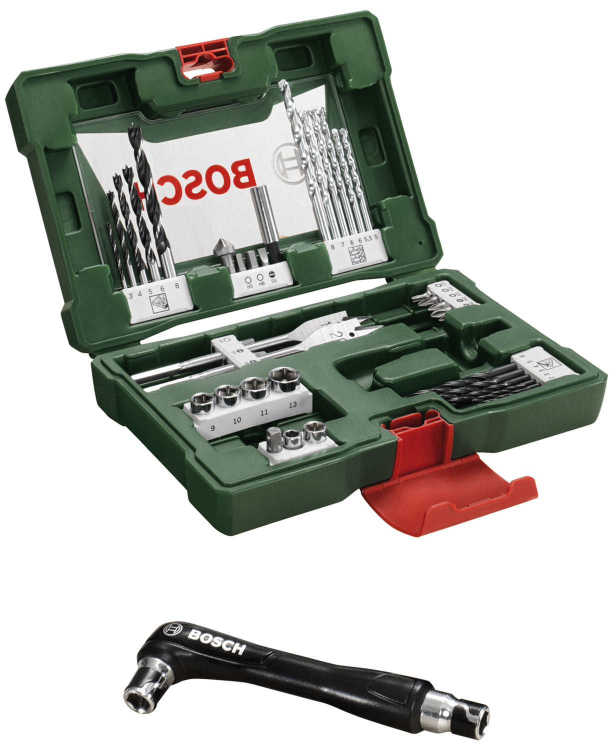 Coffret + accessoires Bosch 41 pièces