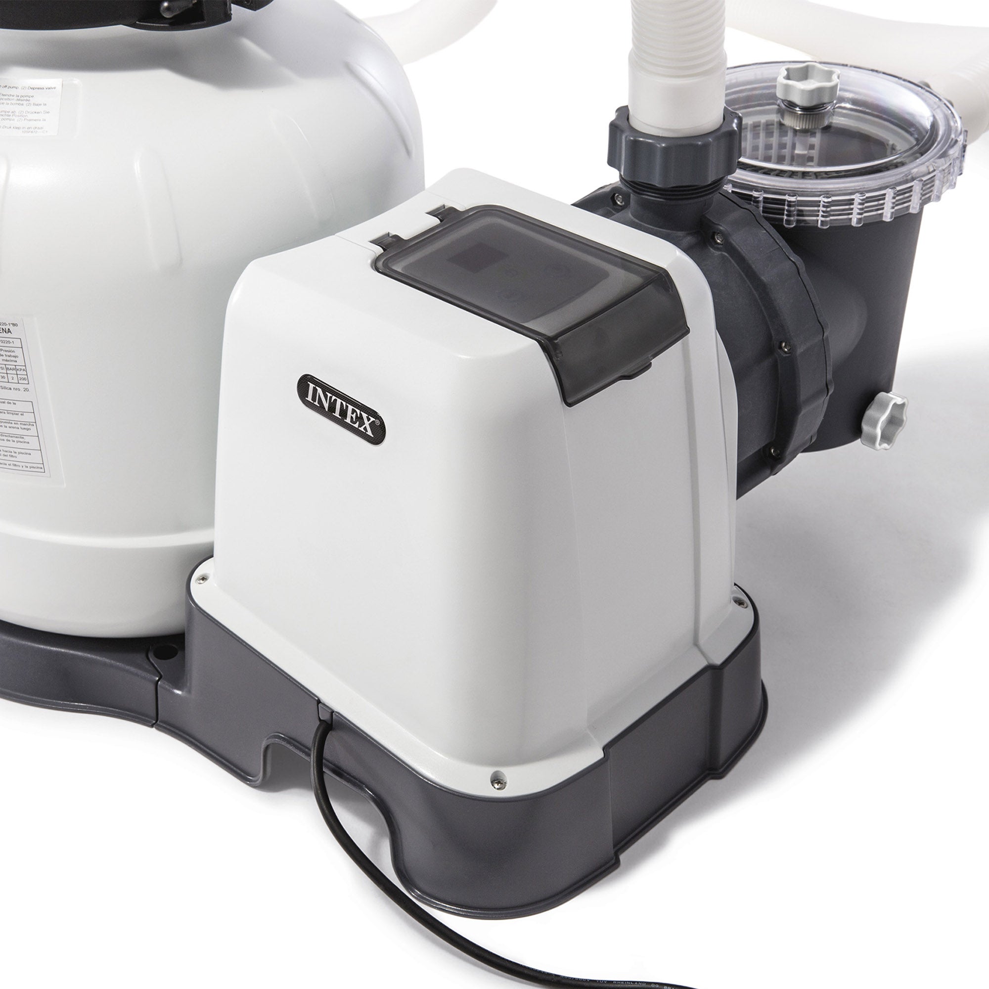 Pompe de filtration à sable pour piscines jusqu'à 54 368 litres INTEX26648 