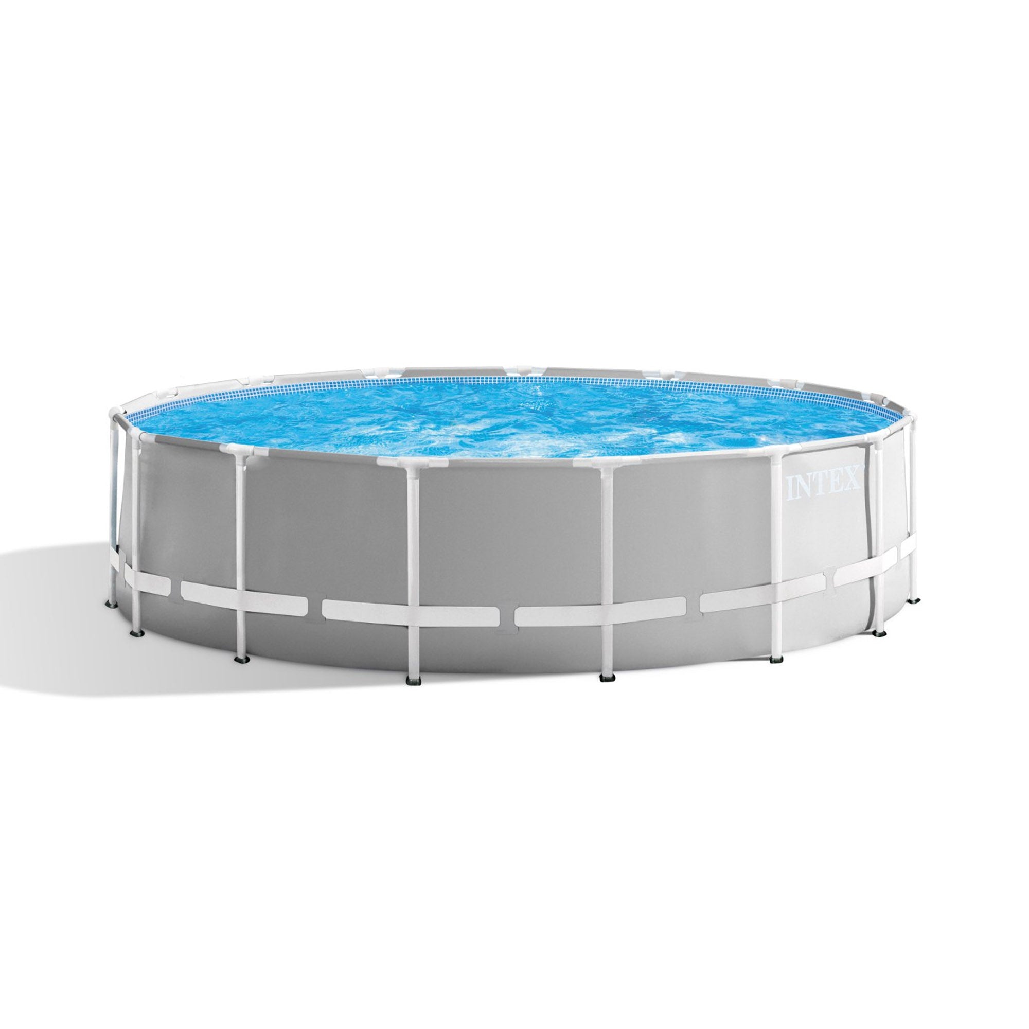 Piscine ronde avec structure Ø457xH122 cm Prism Frame INTEX26726 