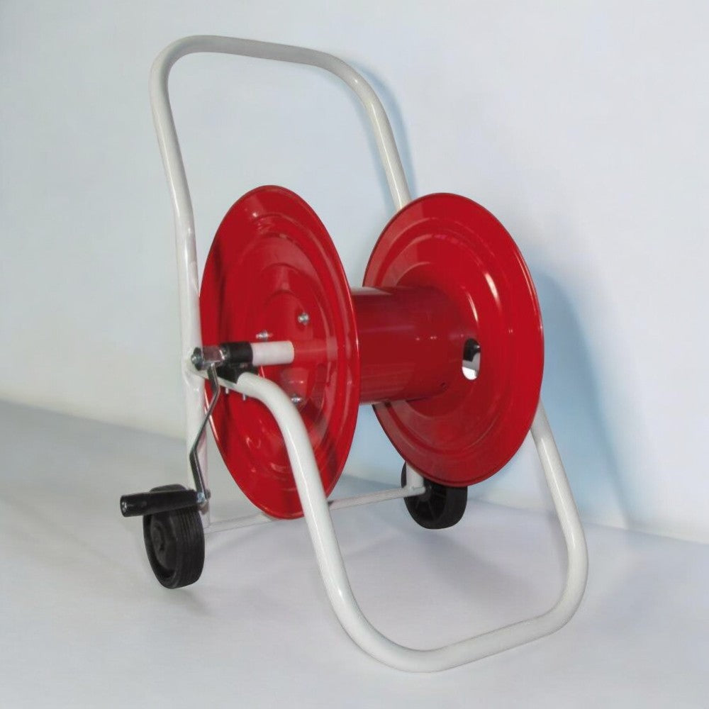 Chariot enrouleur de tuyau d'arrosage lourd et résistant en acier galvanisé G42