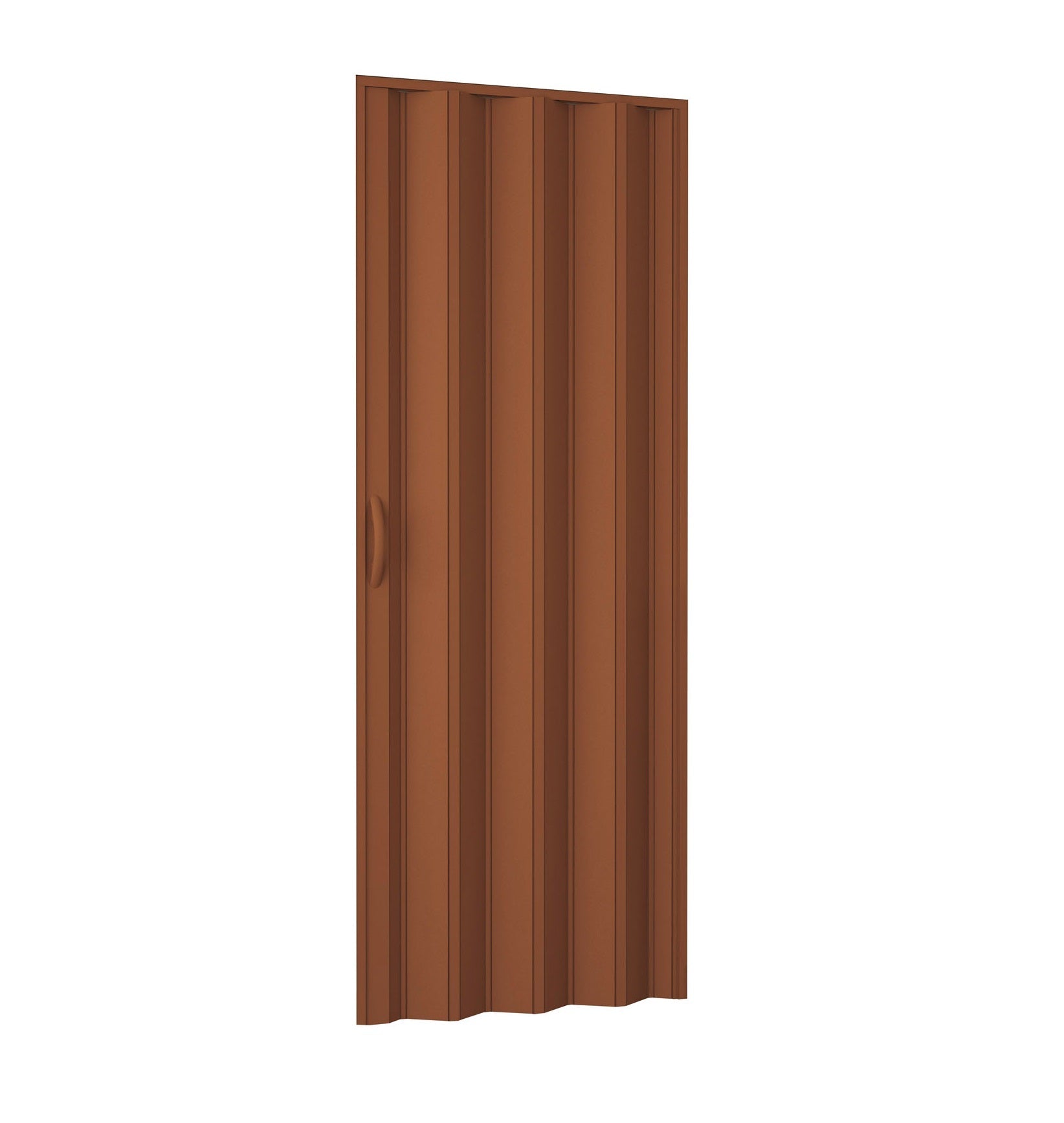 Porte pliante en PVC à ouverture latérale et fermeture magnétique