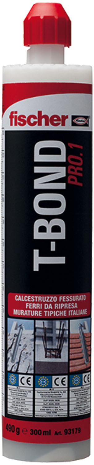 Chevilles chimiques Fischer T-BOND PRO