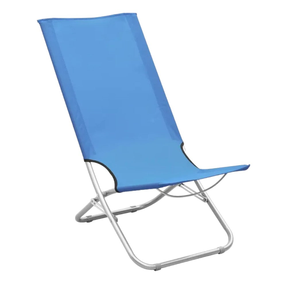 Plage extérieure et plage pliable avec structure en fer et tissu oxford