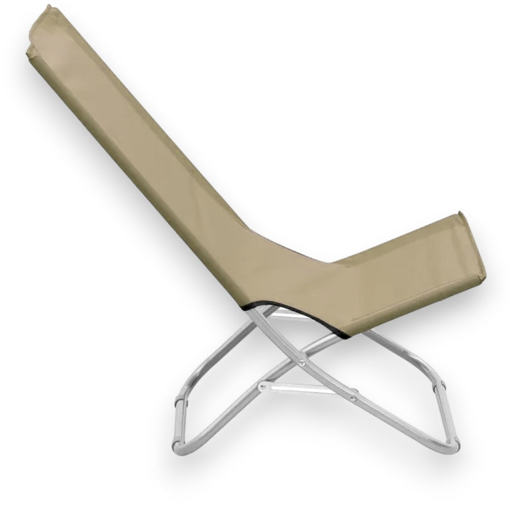 Plage extérieure et plage pliable avec structure en fer et tissu oxford