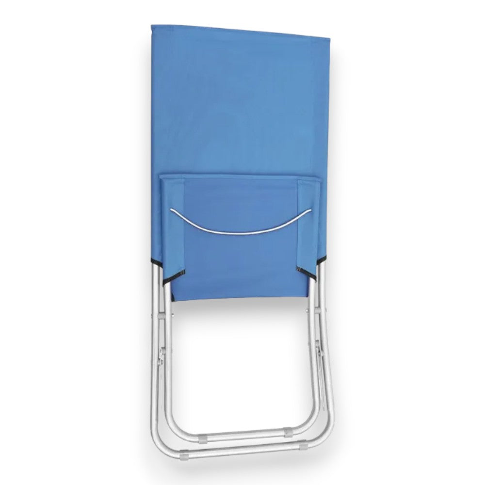 Plage extérieure et plage pliable avec structure en fer et tissu oxford