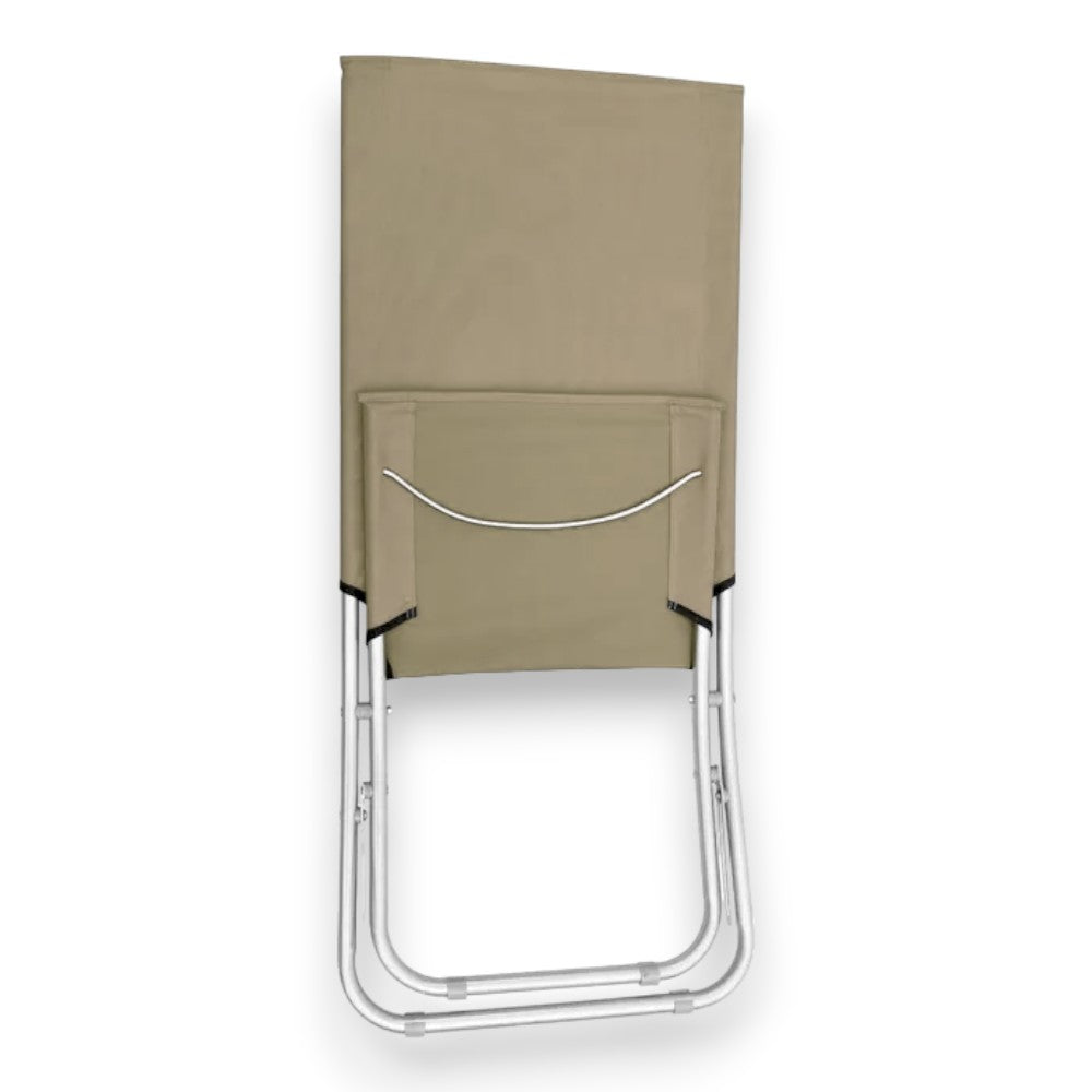 Plage extérieure et plage pliable avec structure en fer et tissu oxford