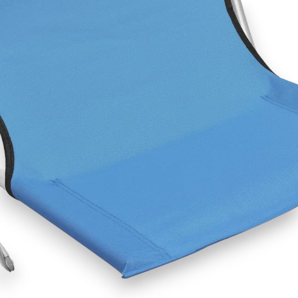 Plage extérieure et plage pliable avec structure en fer et tissu oxford