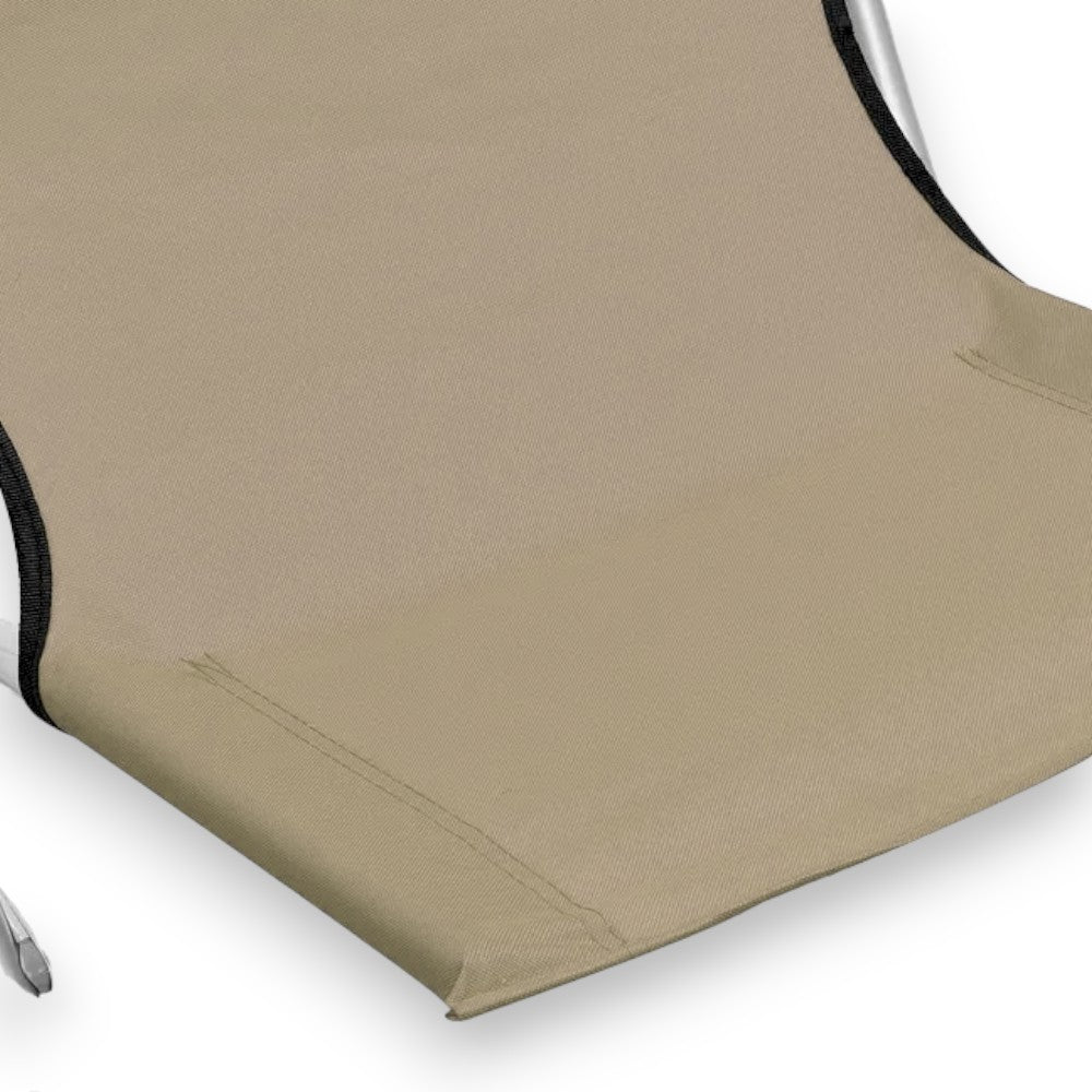Plage extérieure et plage pliable avec structure en fer et tissu oxford