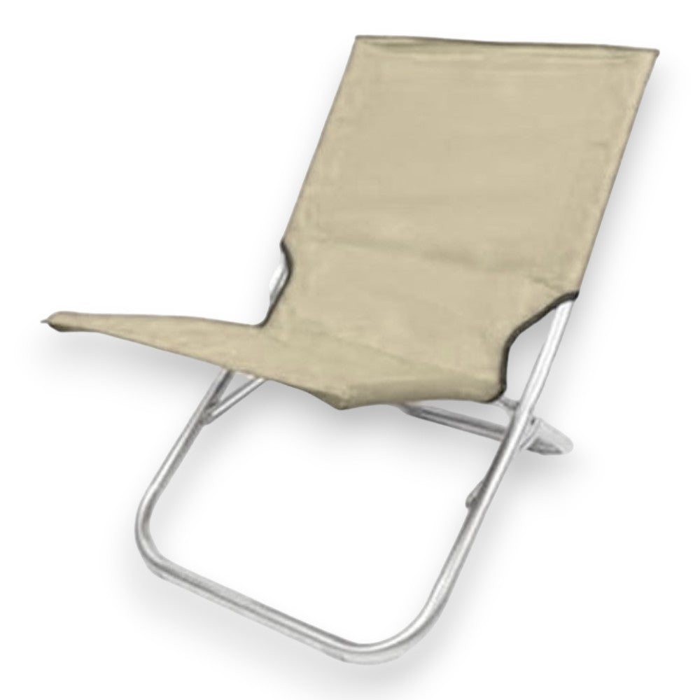 Plage extérieure et plage pliable avec structure en fer et tissu oxford