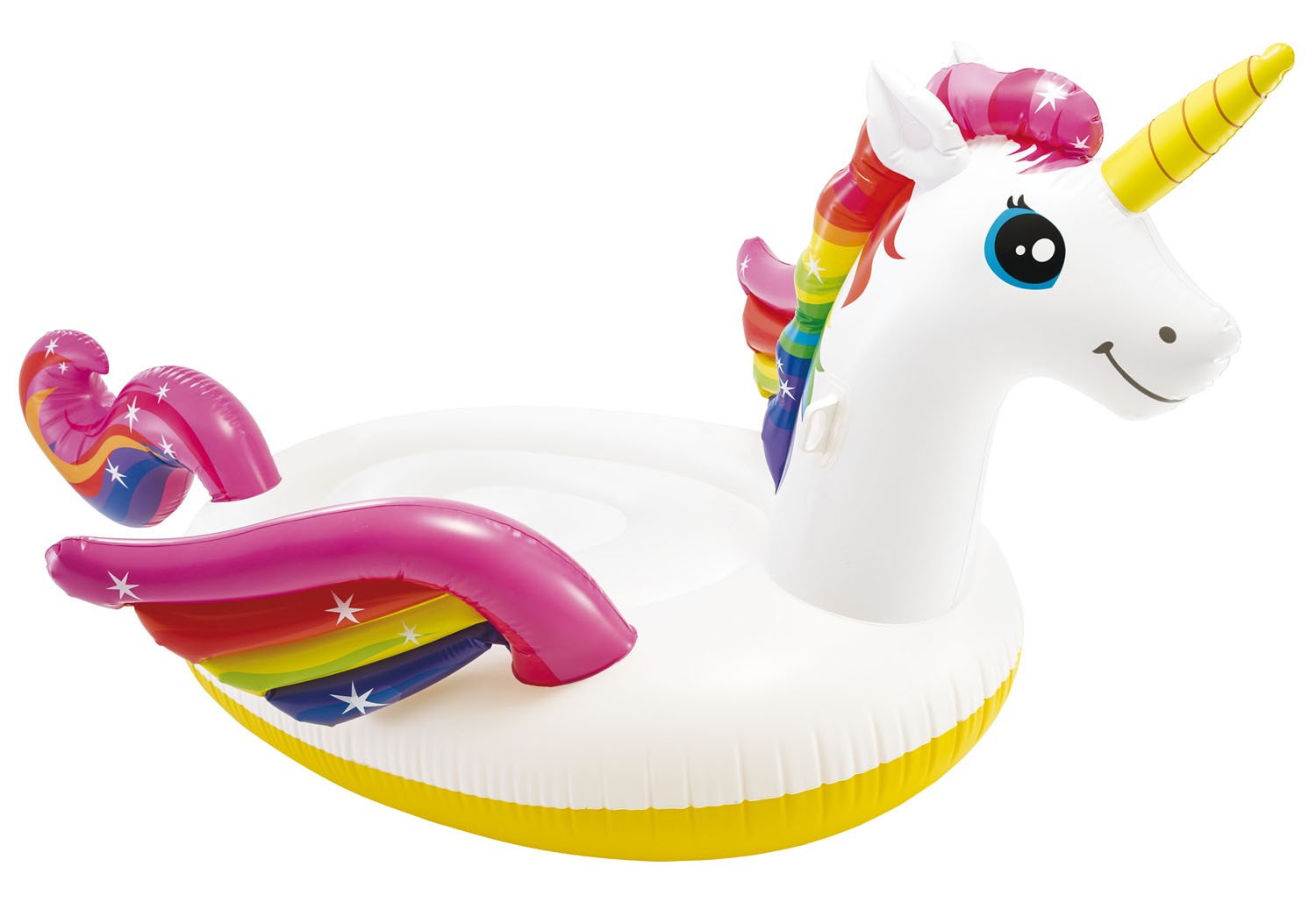 Grande Licorne flottante gonflable 287x193x165 cm - Île en forme de licorne Intex 57281 
